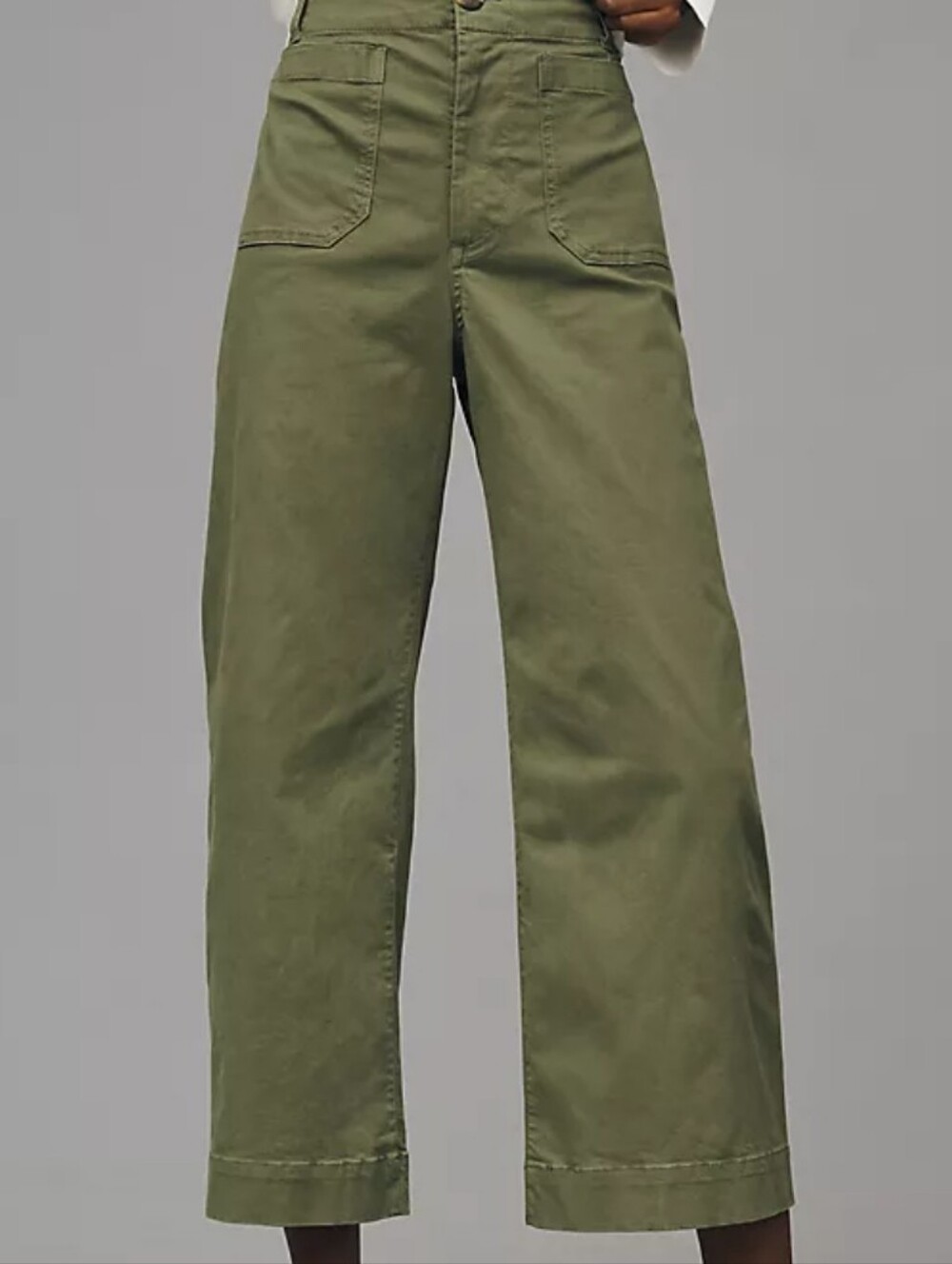 Anthropologie Maeve "The Colette" Wide-Leg Cropped Pants Size 4